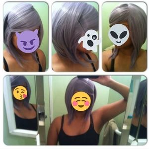2 FOR $30! Halloween Cosplay Short Lavender Wig